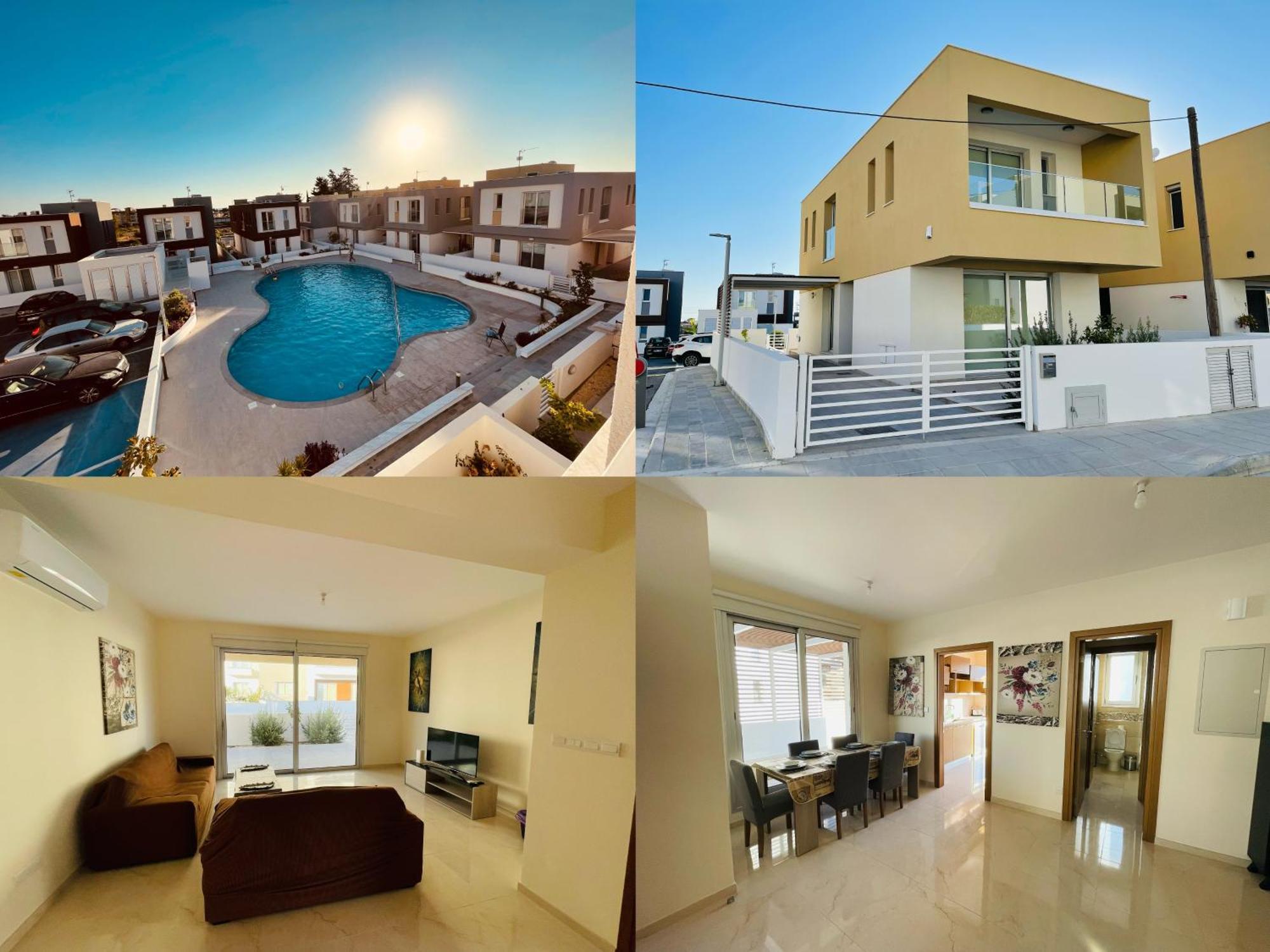 City Center Villa 7Ms To Mall & Beach Pafos Zewnętrze zdjęcie